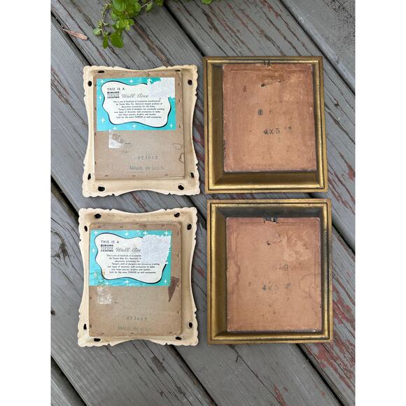 Vintage French pictures ladies girls portraits art Victorian set 4, floral wall - Picture 13 of 13